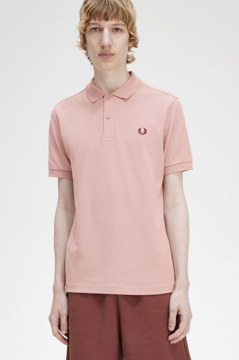 Fred Perry M6000 Polo Shirts Herren Rosa Rosa | UCHND84932