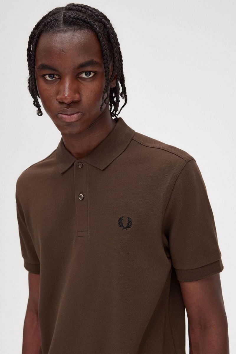 Fred Perry M6000 Polo Shirts Herren Schwarz | MCHFT61485