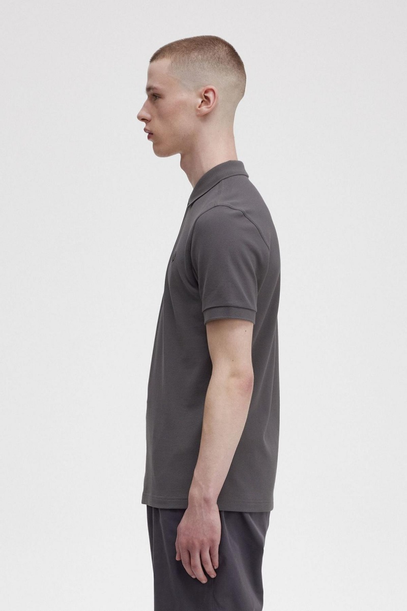 Fred Perry M6000 Polo Shirts Herren Schwarz | ZCHNQ20622