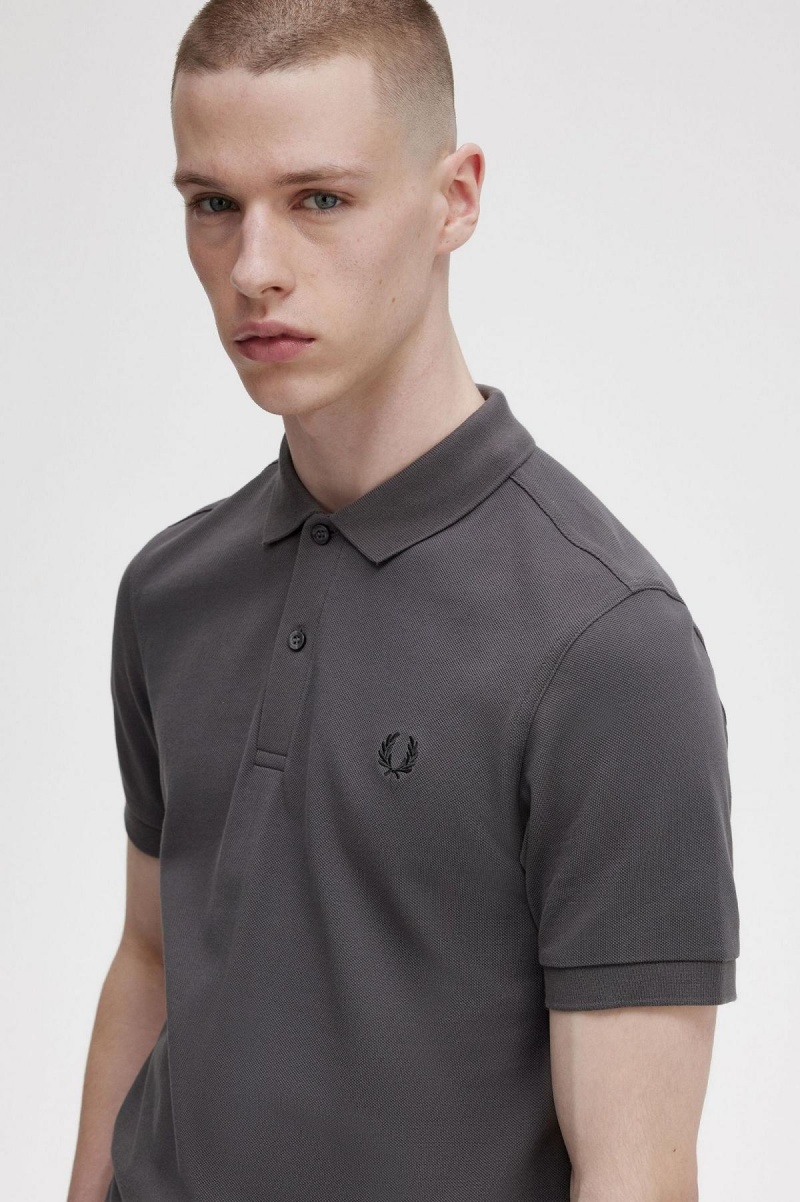 Fred Perry M6000 Polo Shirts Herren Schwarz | ZCHNQ20622
