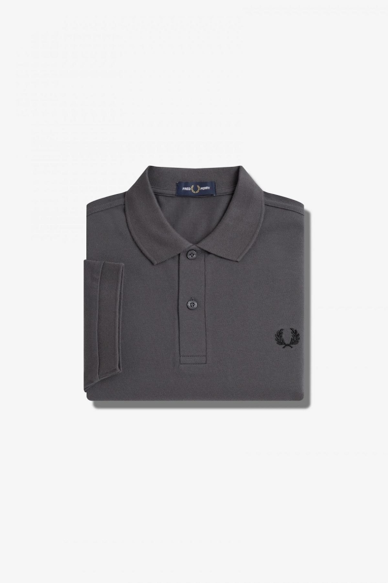 Fred Perry M6000 Polo Shirts Herren Schwarz | ZCHNQ20622