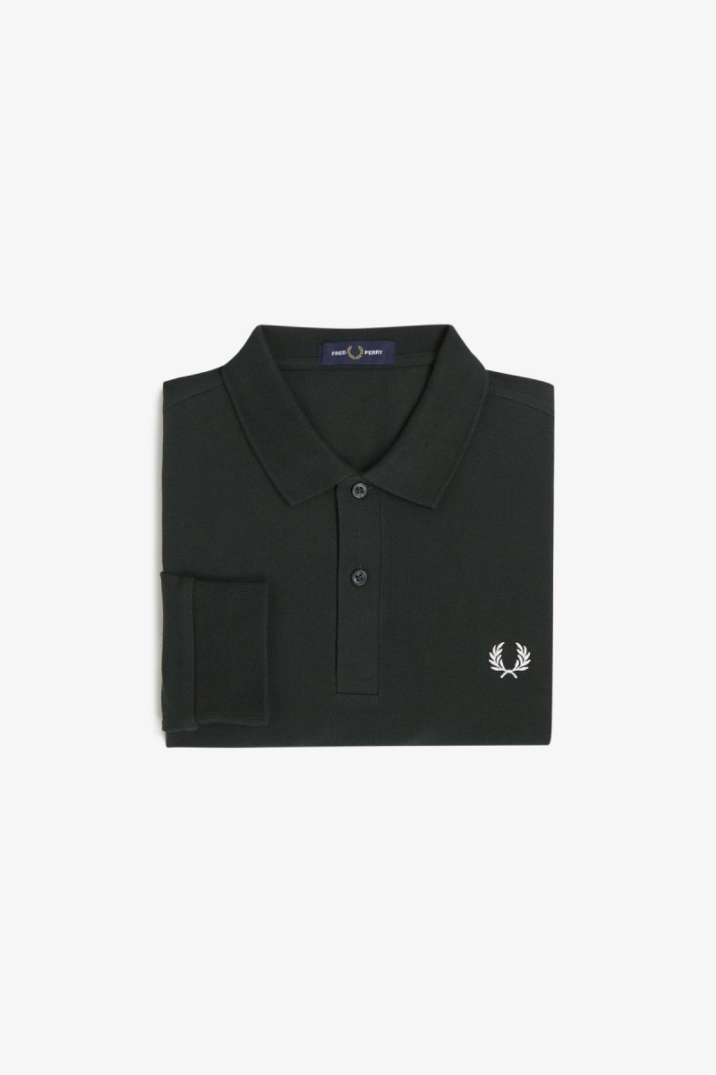 Fred Perry M6006 Fred Perry Shirt Herren Grün | XCHBH63665