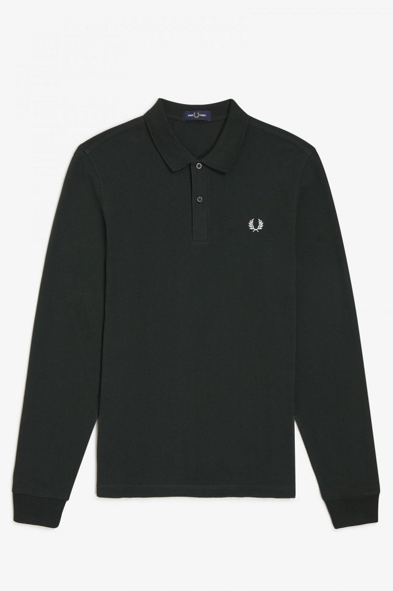 Fred Perry M6006 Fred Perry Shirt Herren Grün | XCHBH63665