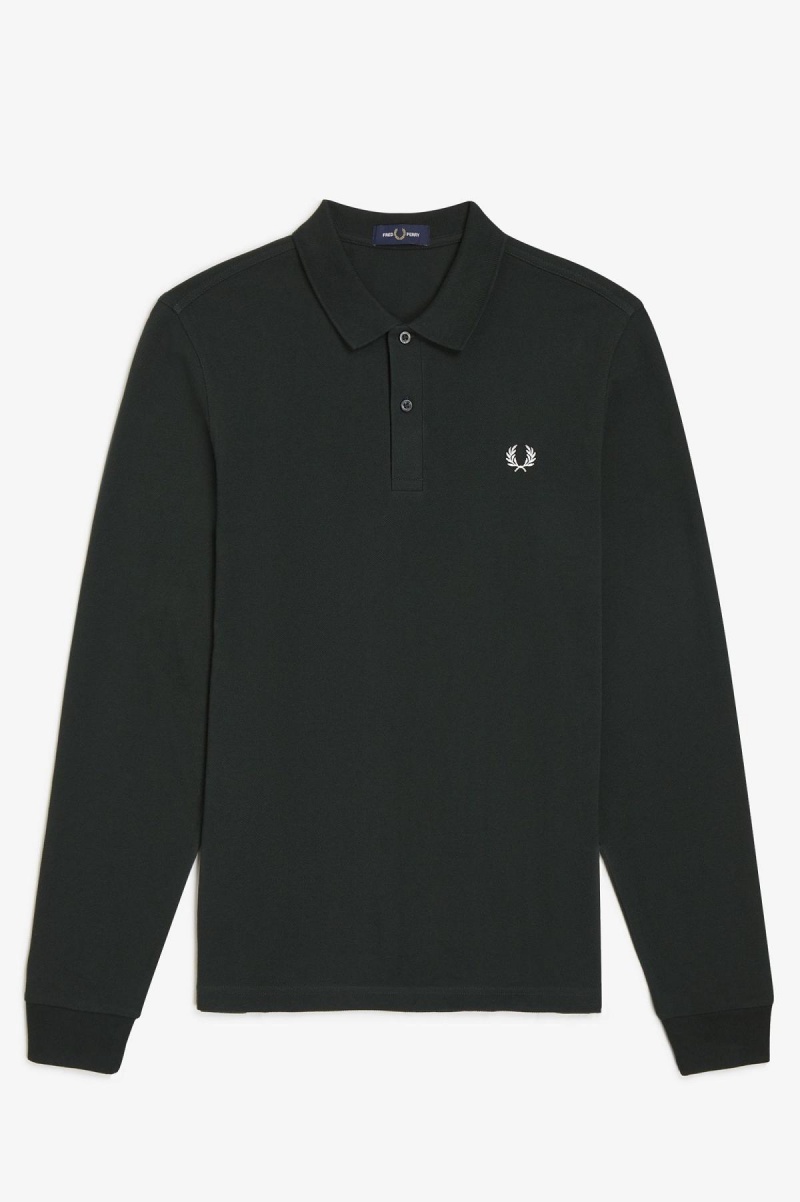 Fred Perry M6006 Fred Perry Shirt Herren Grün | XCHBH63665