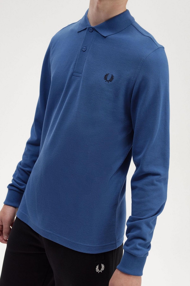 Fred Perry M6006 Polo Shirts Herren Blau | CHZDE63184