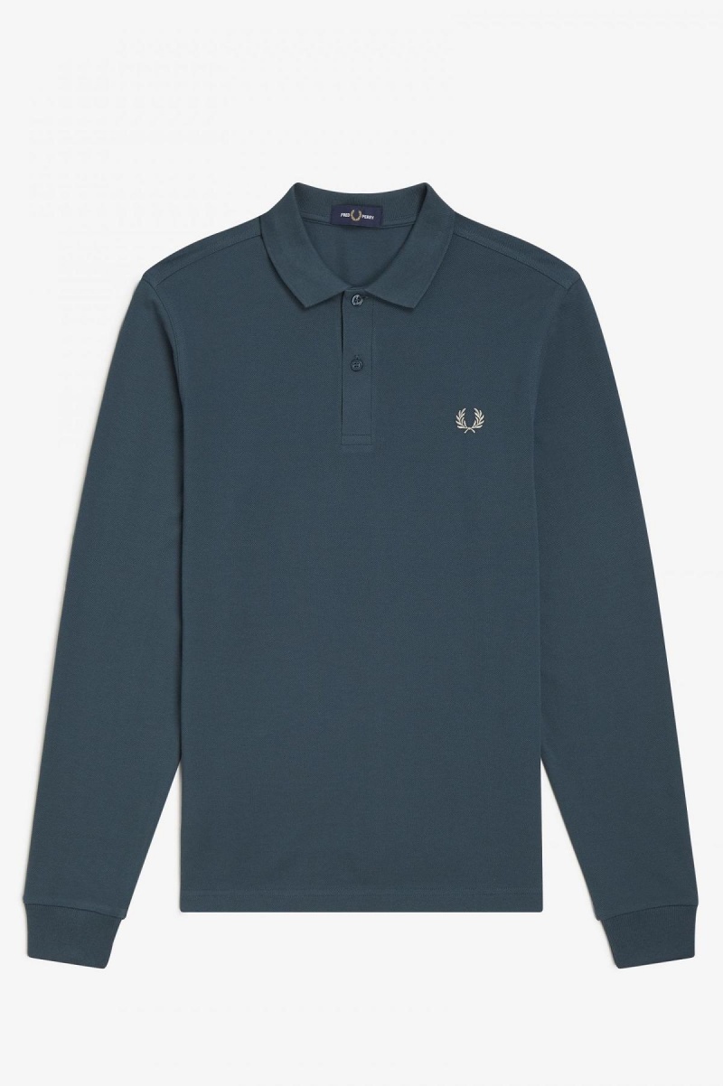 Fred Perry M6006 Polo Shirts Herren Blau | FCHUI25484