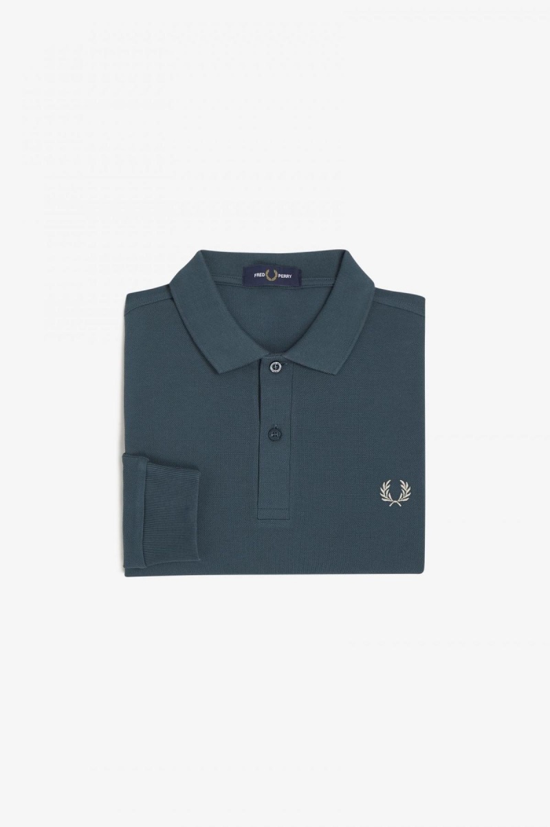 Fred Perry M6006 Polo Shirts Herren Blau | FCHUI25484