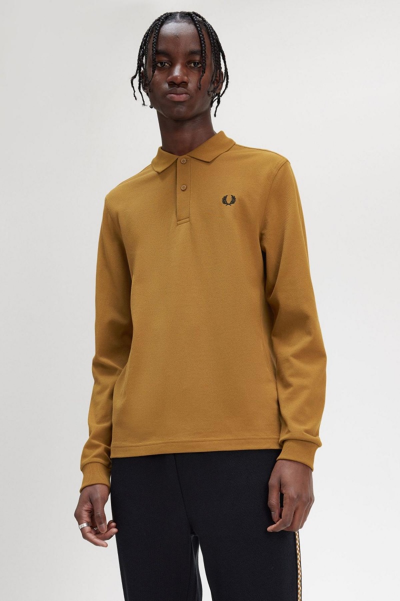 Fred Perry M6006 Polo Shirts Herren Dunkelschwarz | CHJKU61544