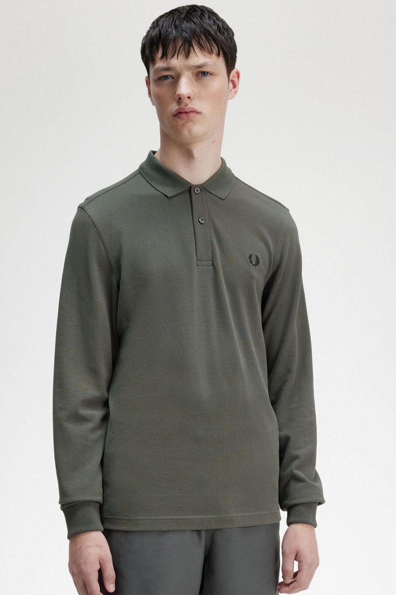 Fred Perry M6006 Polo Shirts Herren Grün | CHNZX93529