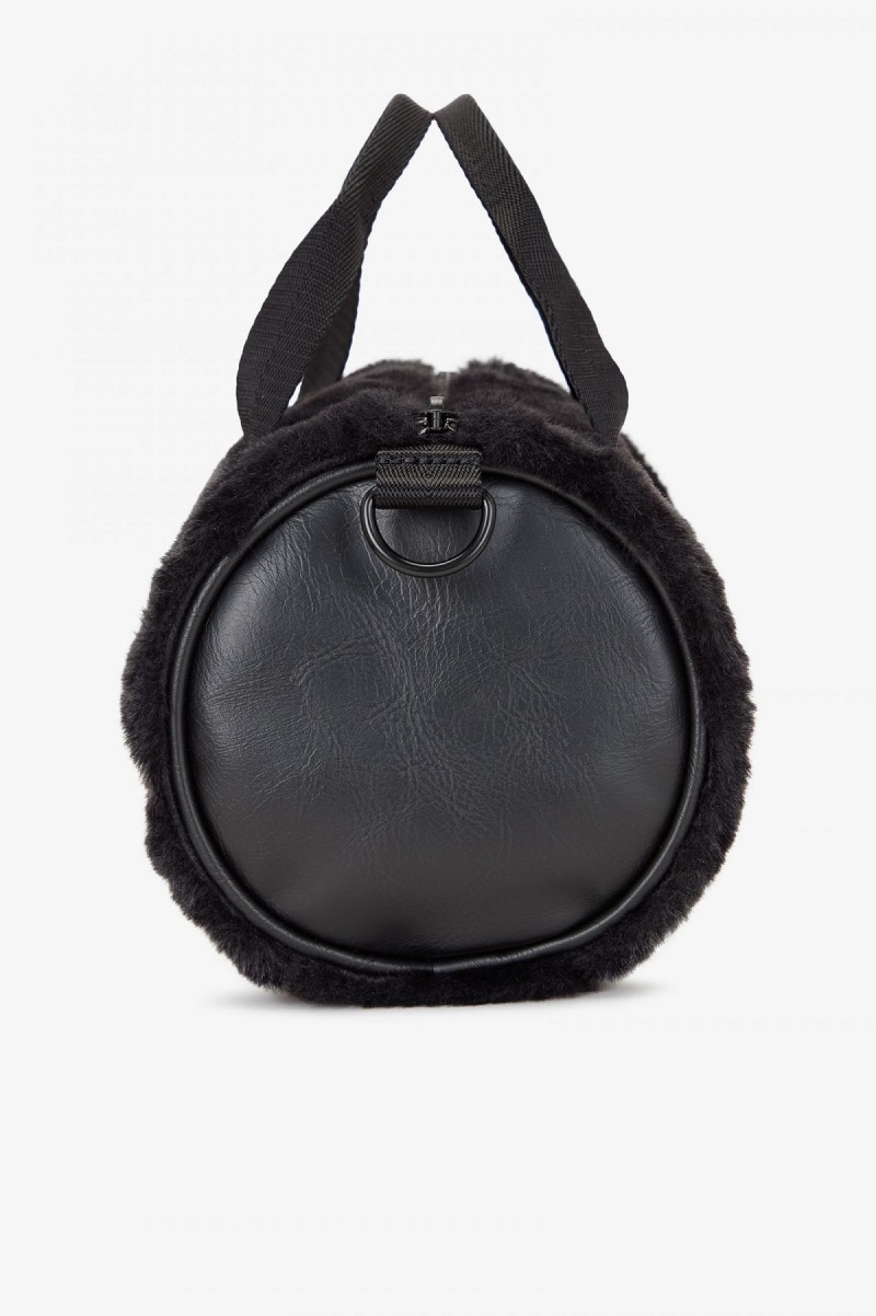 Fred Perry Mini Barrel Tasche Accessories Schwarz | BCHSD59824