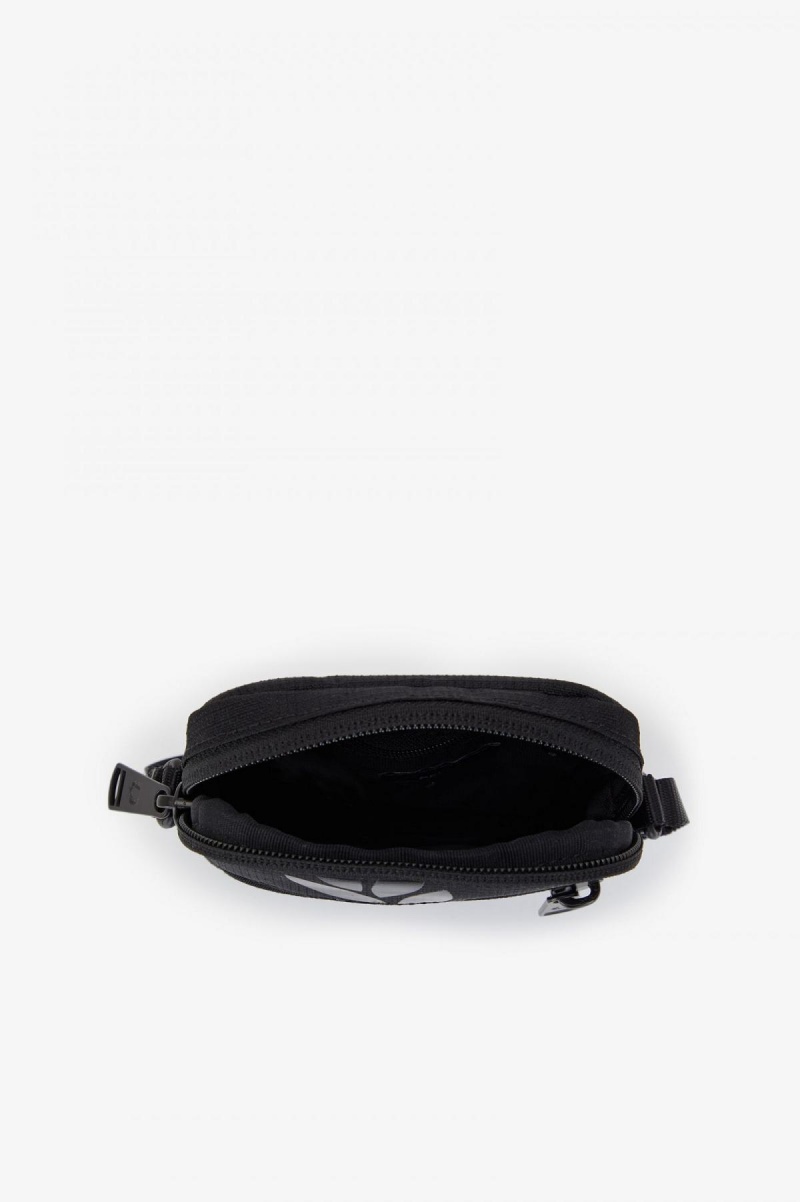 Fred Perry Printed Ripstop Side Tasche Accessories Schwarz | CHDFL25393