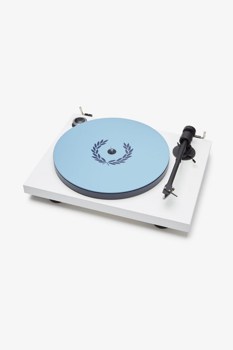 Fred Perry Record Deck Lifestyle Accessories Weiß Navy | FCHUI82369