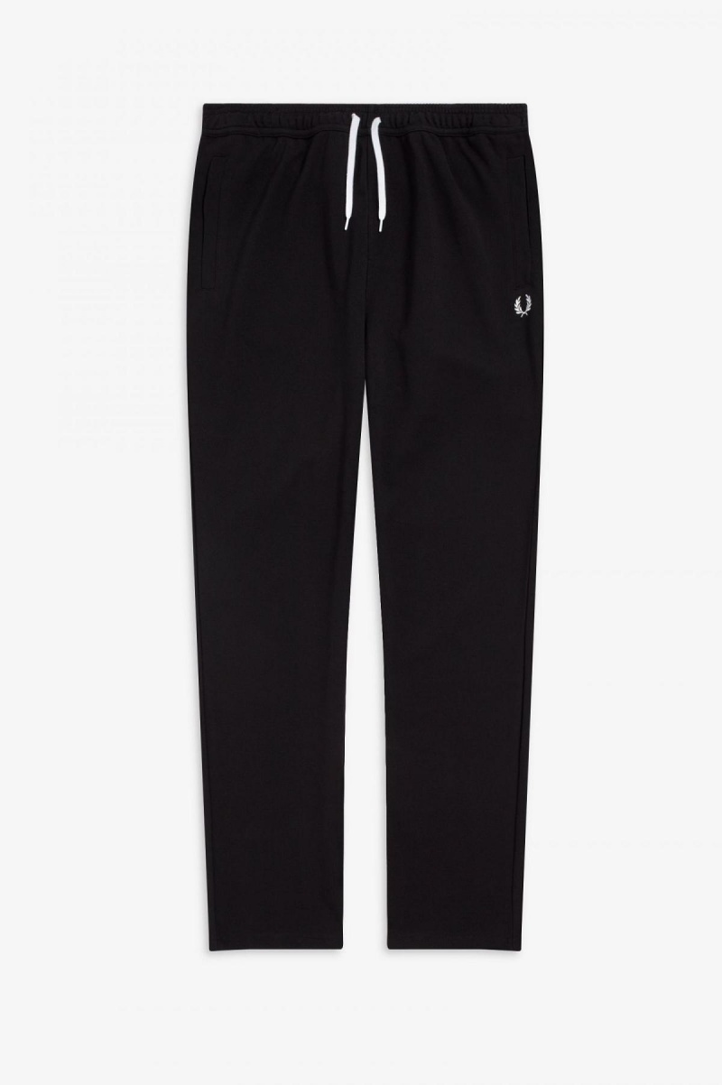 Fred Perry Reverse Tricot Track Pants Hosen Herren Schwarz | SCHNY16246