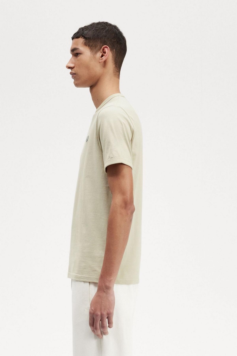 Fred Perry Ringer T-shirts Herren Hell | DCHVO26829