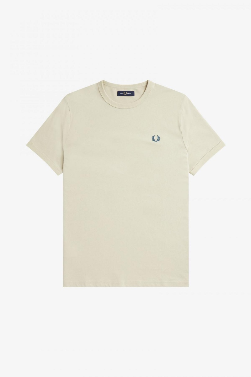 Fred Perry Ringer T-shirts Herren Hell | DCHVO26829