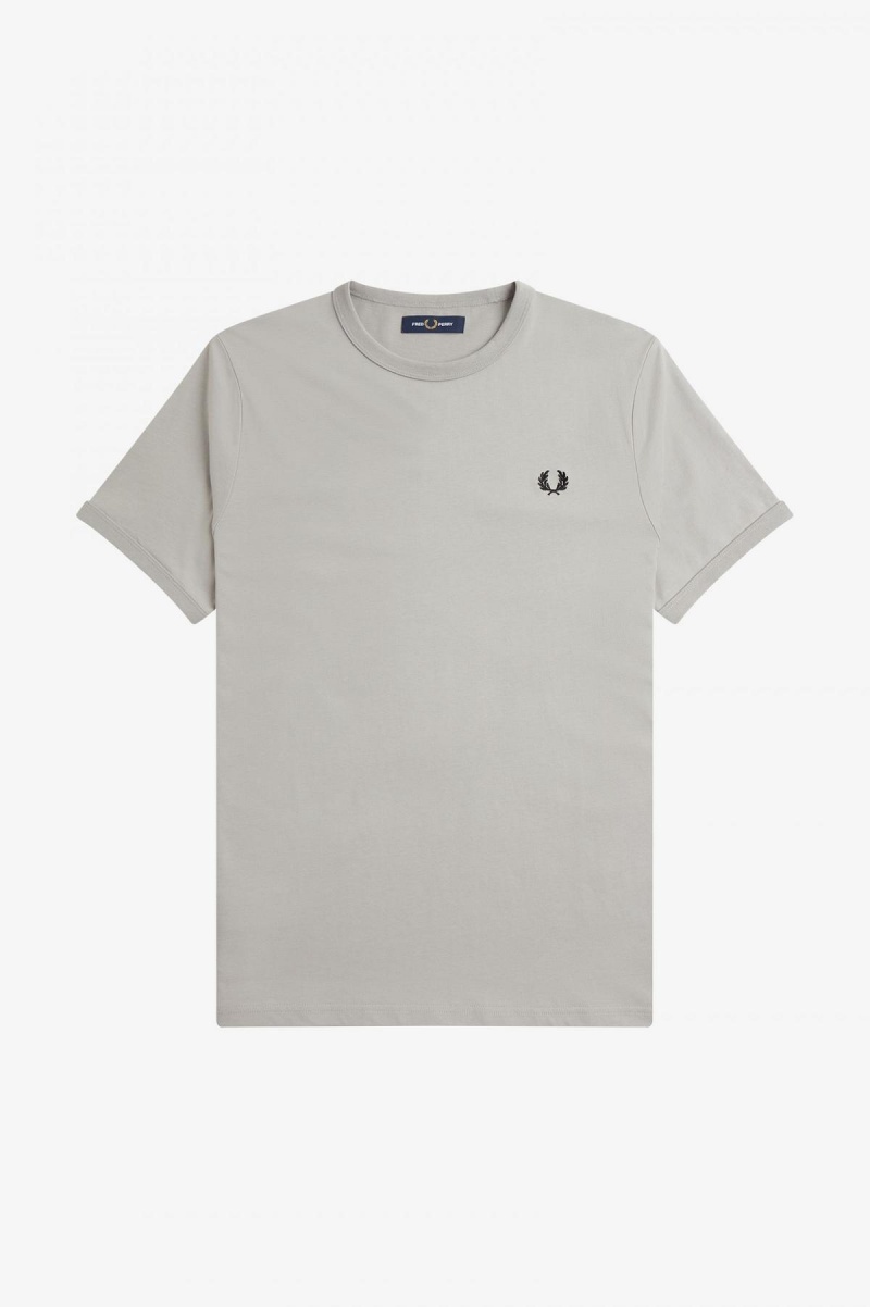 Fred Perry Ringer T-shirts Herren Limestone | ZCHMJ55999