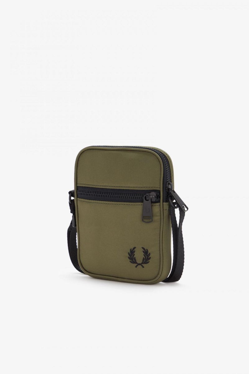 Fred Perry Ripstop Side Tasche Accessories Grün | QCHUV40656