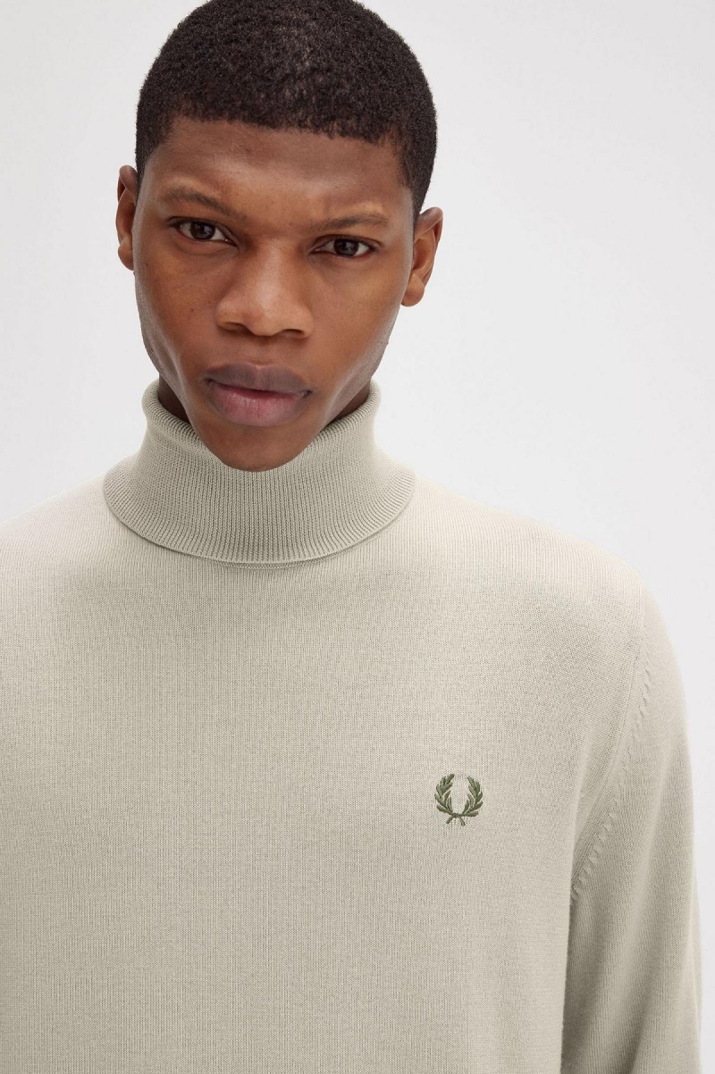 Fred Perry Roll Neck Jumper Strickwaren Herren Dunkel | QCHWA81942