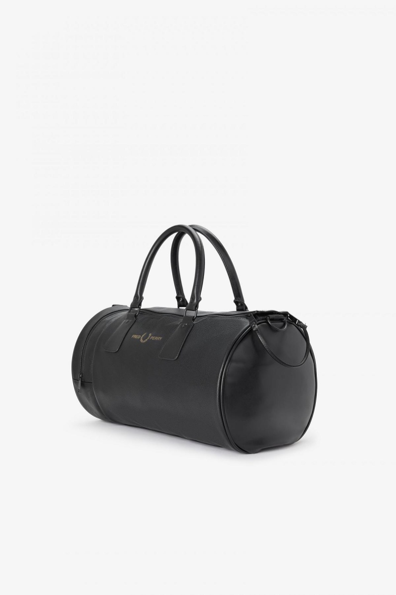 Fred Perry Scotch Grain Barrel Tasche Accessories Schwarz | DCHKV65384