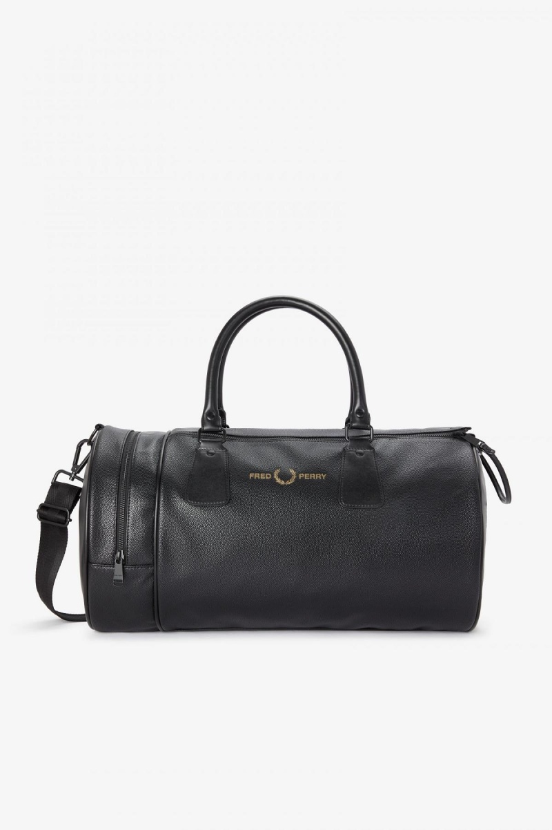 Fred Perry Scotch Grain Barrel Tasche Accessories Schwarz | DCHKV65384
