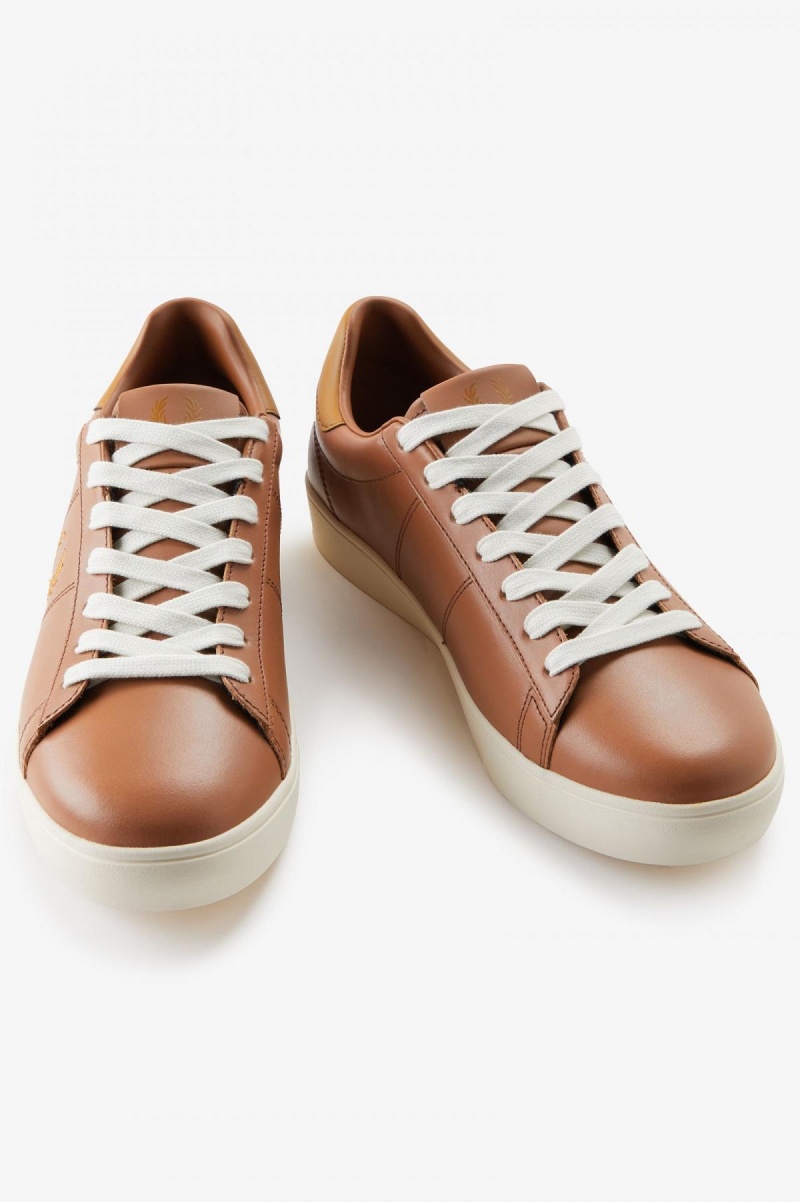 Fred Perry Spencer Schuhe Herren Dunkeldunkel | CHCIF91609