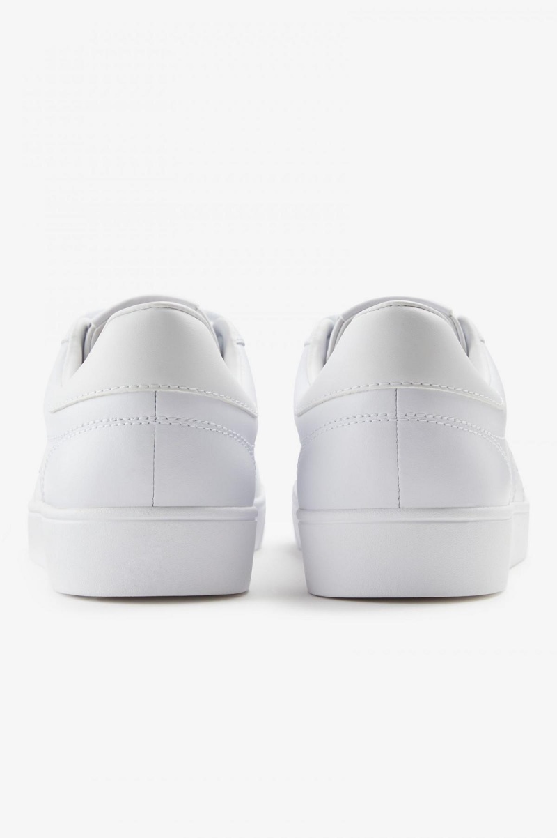 Fred Perry Spencer Schuhe Herren Weiß | FCHUI19904