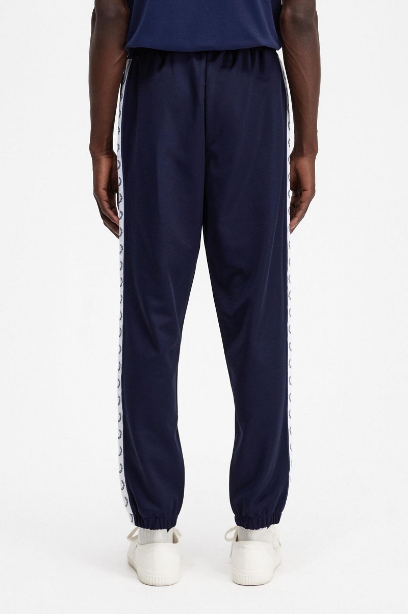 Fred Perry Taped Track Pant Trainingsanzug Herren Blau | BCHSO24219