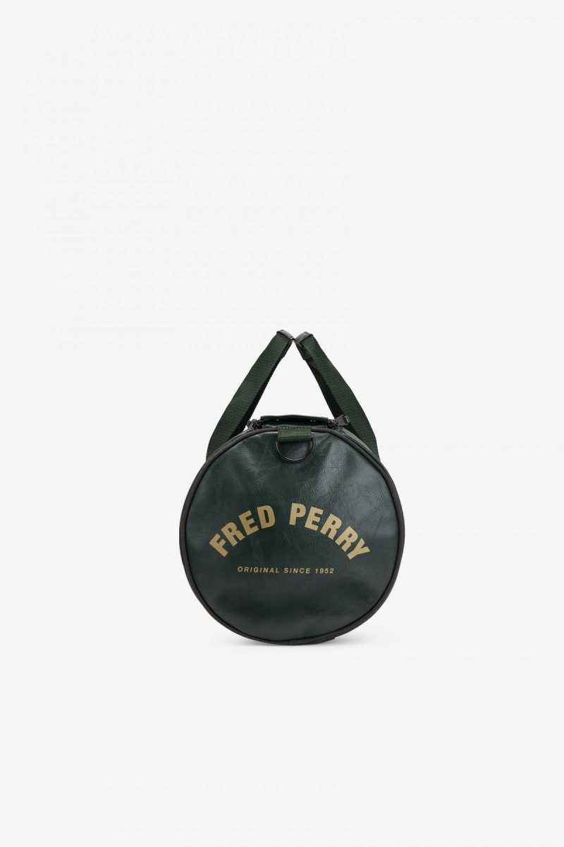 Fred Perry Tonal Barrel Tasche Accessories Dunkelgrün | CHNZX47540