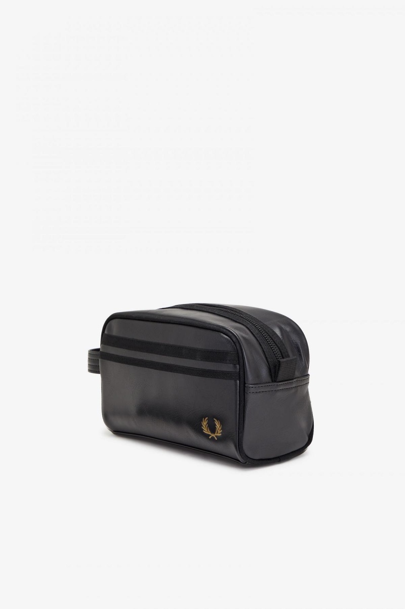 Fred Perry Tonal Wash Tasche Accessories Schwarz | GCHEC58529