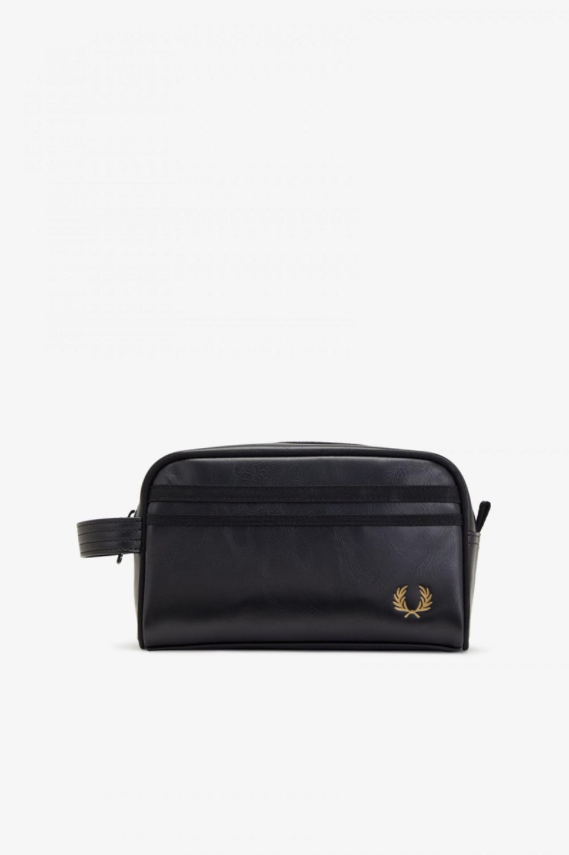 Fred Perry Tonal Wash Tasche Accessories Schwarz | GCHEC58529