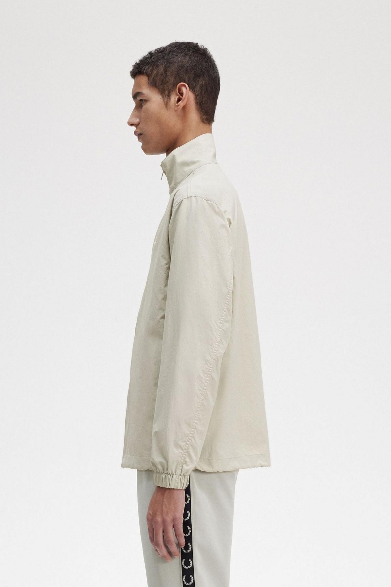 Fred Perry Woven Trainingsjacke Herren Hell | CHDYB93216